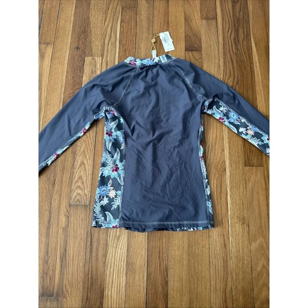 Helen Jon Women's Rash Guard Island Surf Shirt Rhapsody UPF50 Size XS